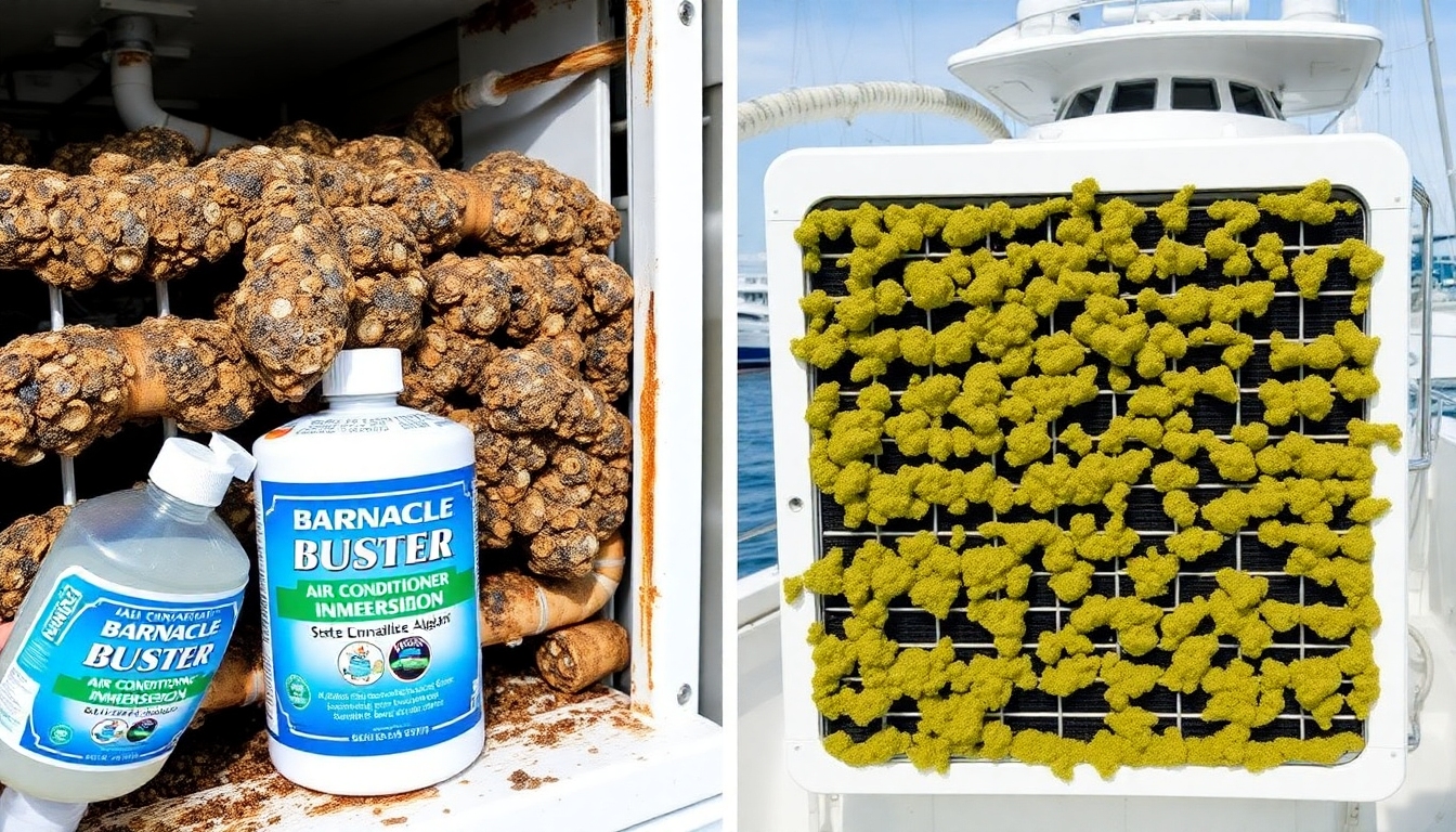 Barnacle Buster Air Conditioner Immersion