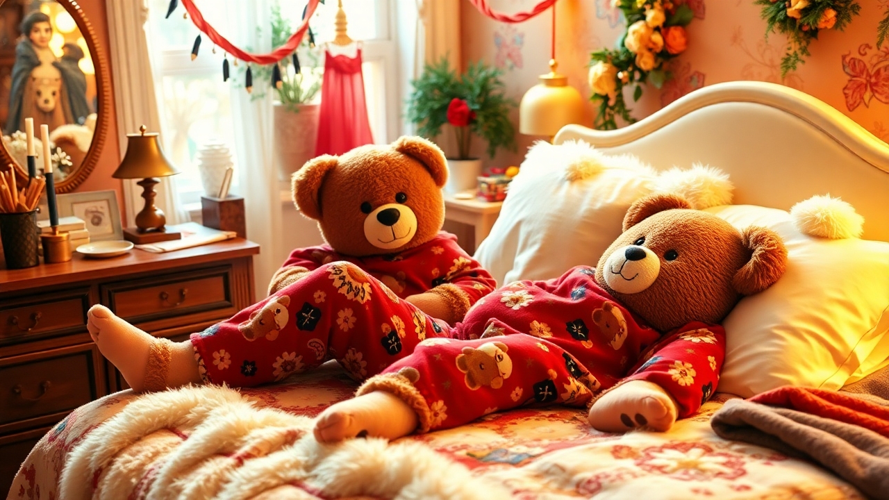 Russian Cousin Teddy Bear PJs