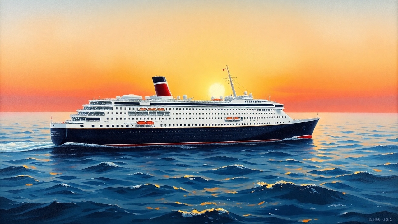 Cunard Europe-America By W.S. Bylitylis