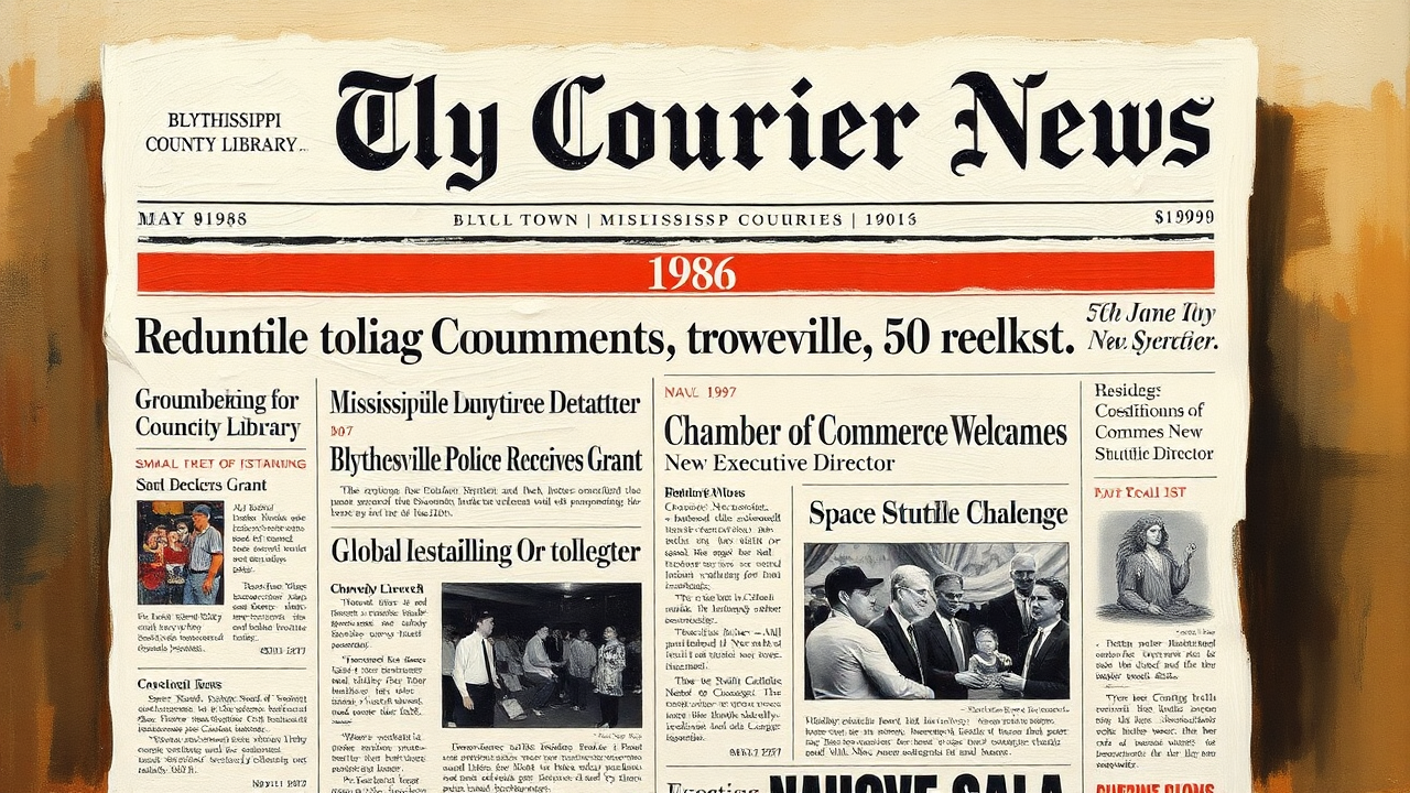 May 1986 Blytheville Courier News