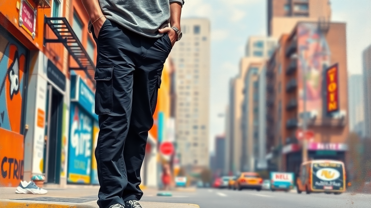 Black Cargo Pants