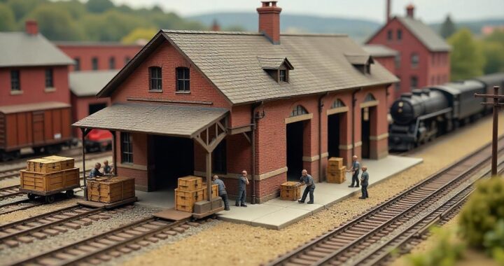 Exploring the Gloor Craft Models Kit 410 Freight House Ho Scale